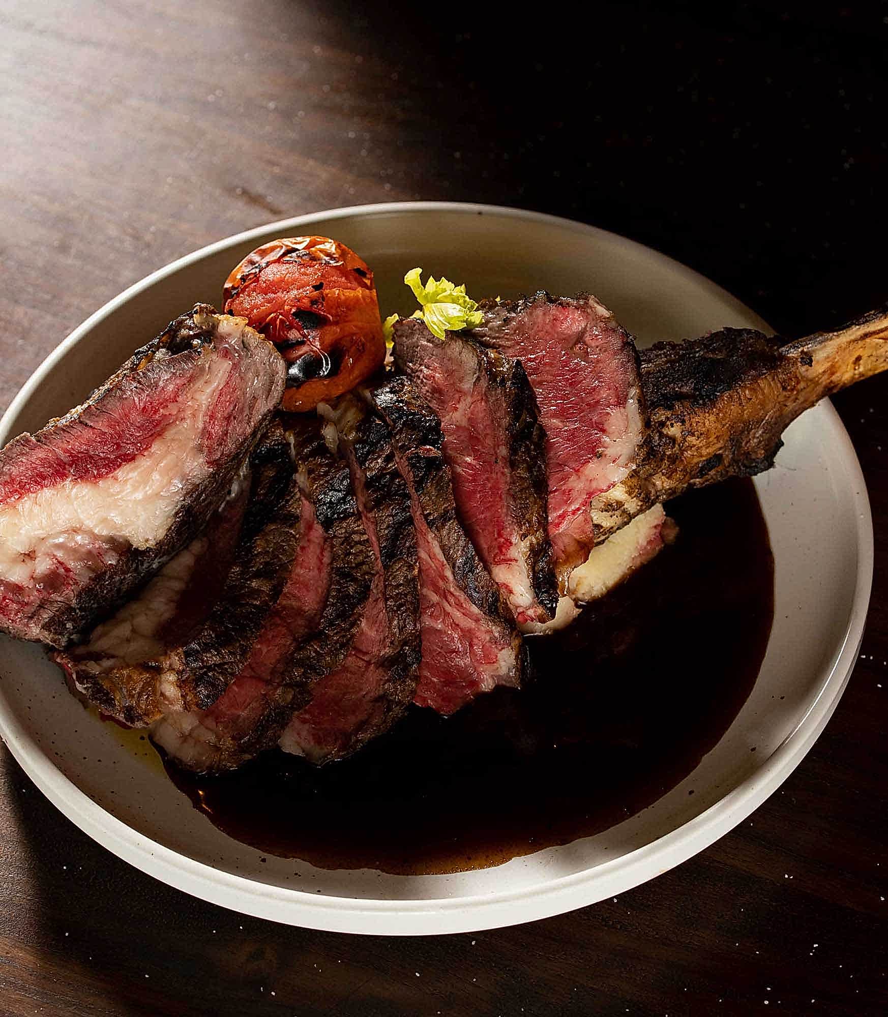 Rib eye on the bone